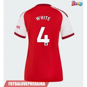 Lacne Ženy Futbalové dres Arsenal Ben White #4 2026-27 Krátky Rukáv - Domáci